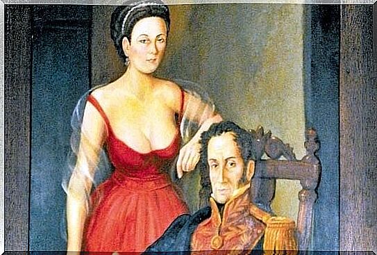 Manuela Sáenz and Simón Bolívar fell in love immediately