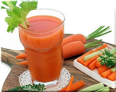 Carrots as part of an antidepressant diet