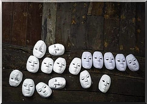 masks of plaster